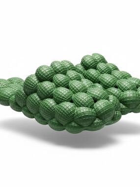 Green Bubblerie Slipper For Woman